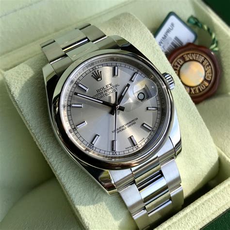 rolex oyster perpetual datejust steel 116200|rolex ladies datejust 31mm steel.